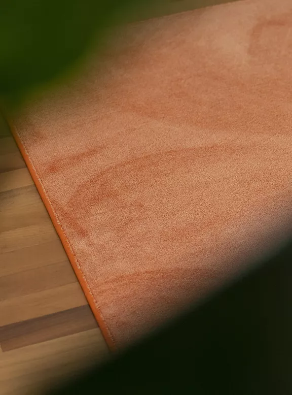 Rectangular rug cloe peach