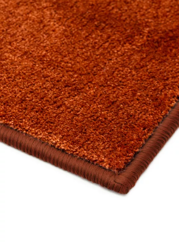 Rectangular rug cloe terracotta